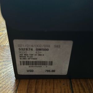 Used YSL saint laurent 10.5 sneakers